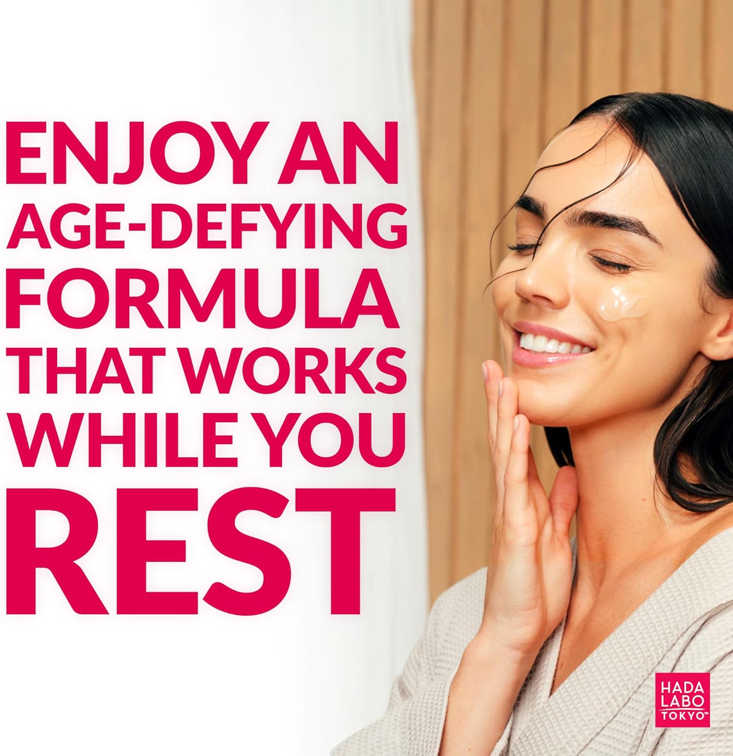 Hada Labo Tokyo - Anti-Ageing Special Repair Treatment Night Cream with Super Hyaluronic Acid, Collagen & Squalane 50ml