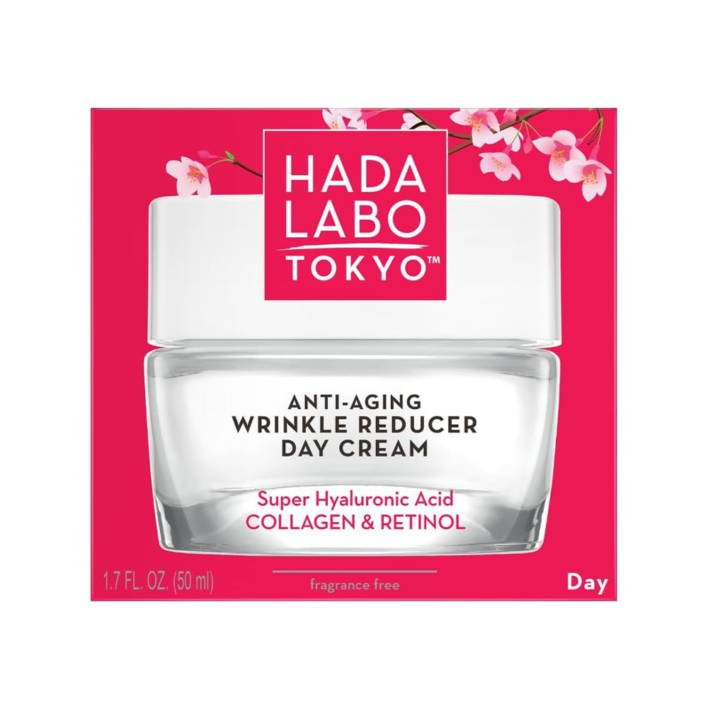 【新品未使用】 OR ROUGE フェイスクリーム Hada Labo Tokyo Anti-Aging Wrinkle Reducer Day Cream 50ml