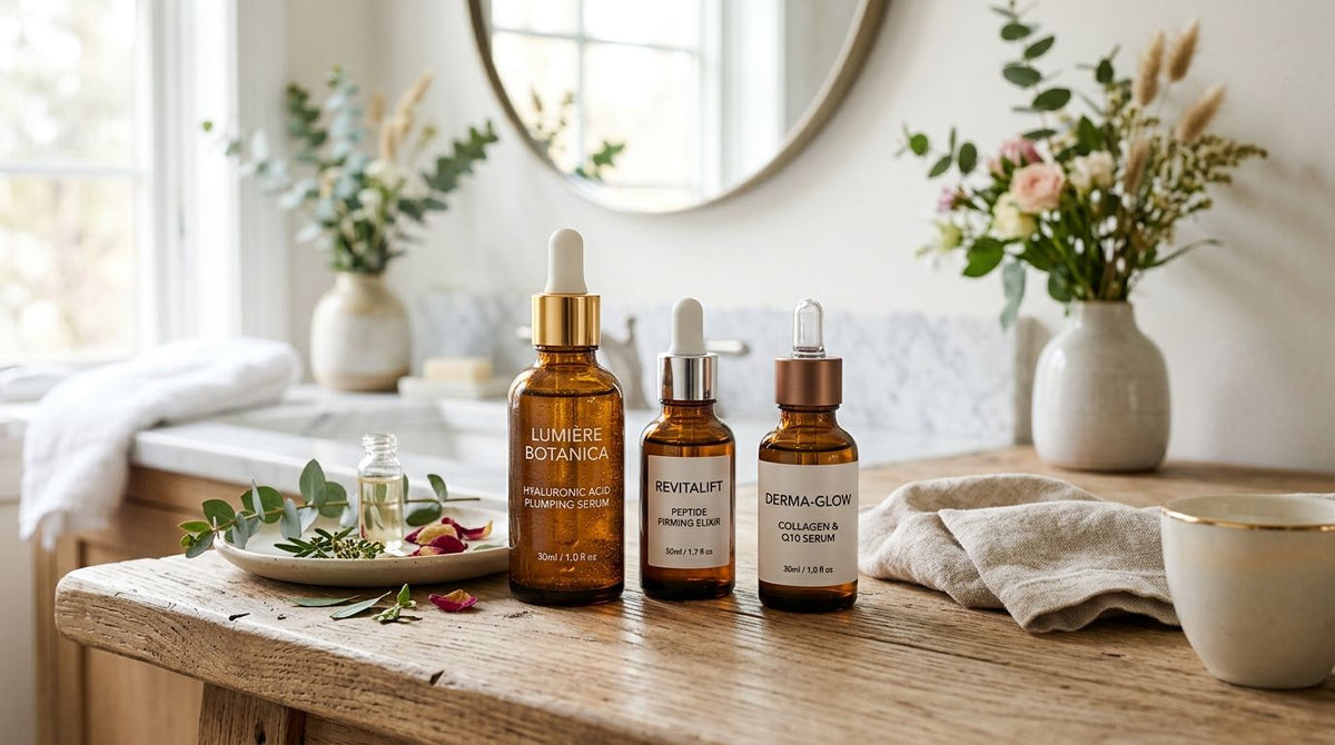 Best face serums for plumping and firming skin 2026