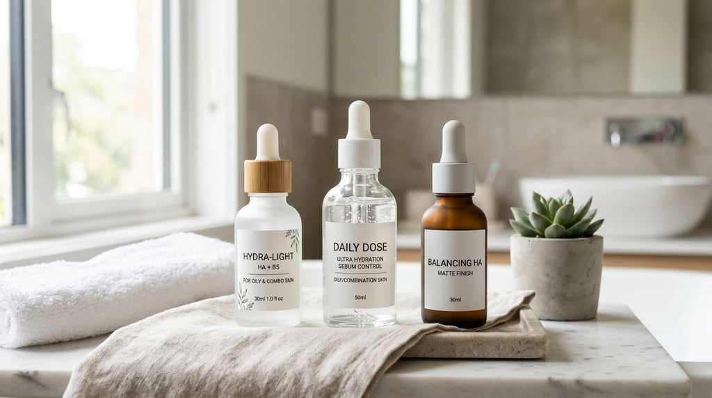 Best hyaluronic acid serums for oily and combination skin 2026