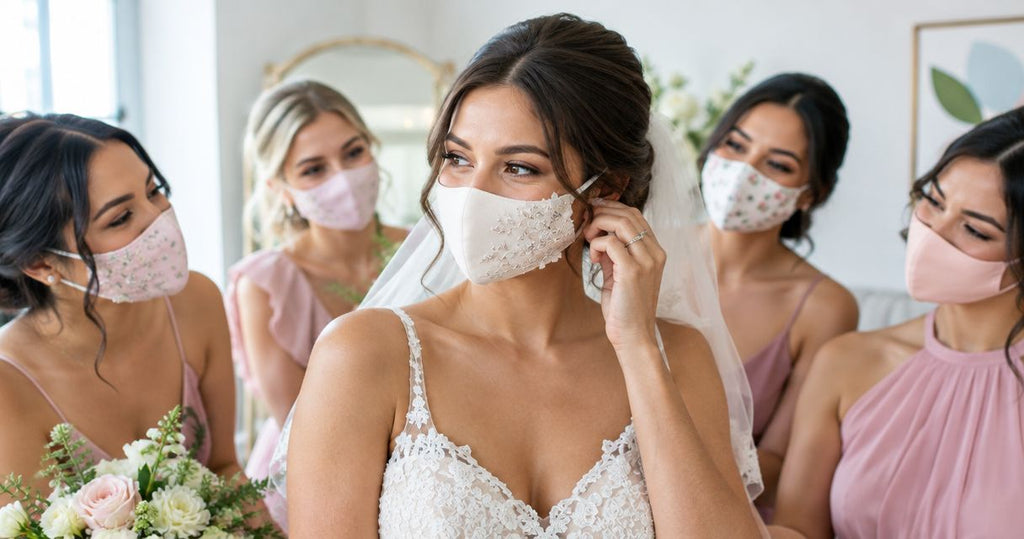 Face masks for brides and bridal parties: complete 2026 guide