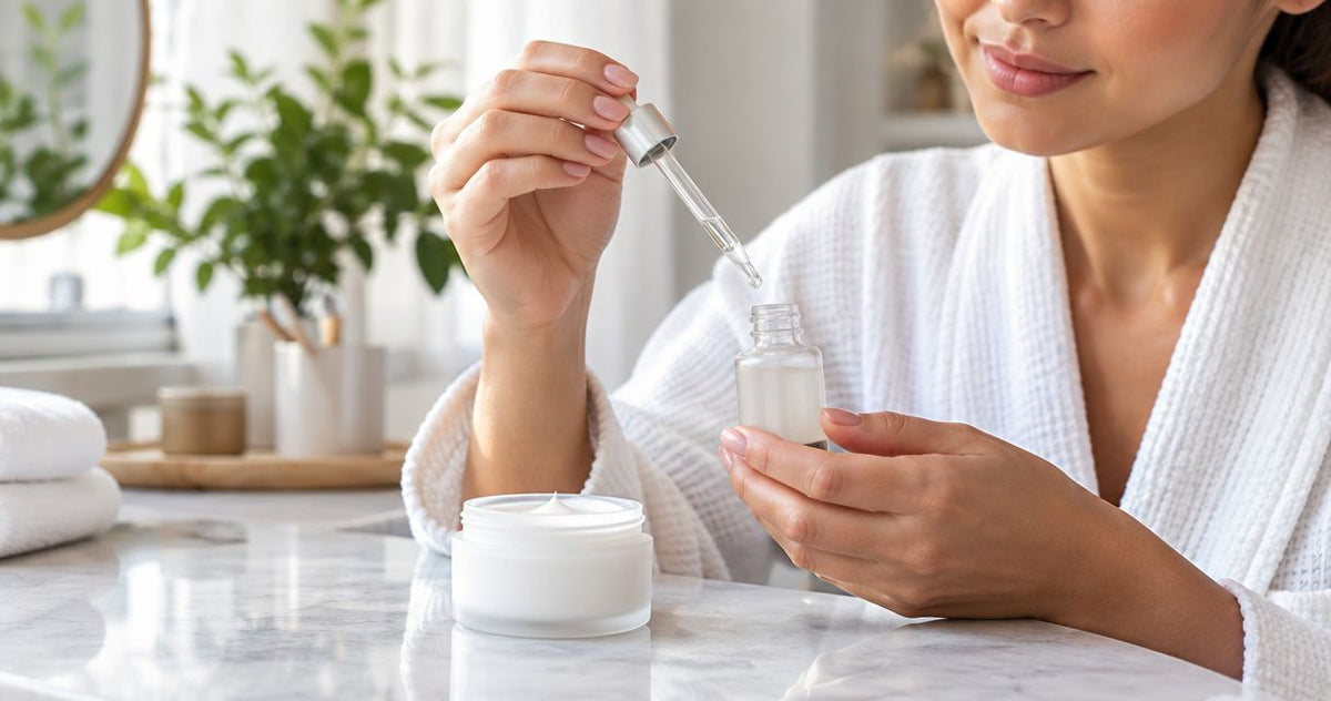 Can you mix hyaluronic acid serum with your moisturizer?