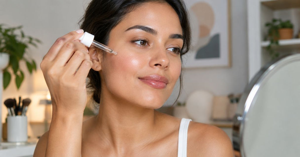 Can hyaluronic acid serum be used under makeup?