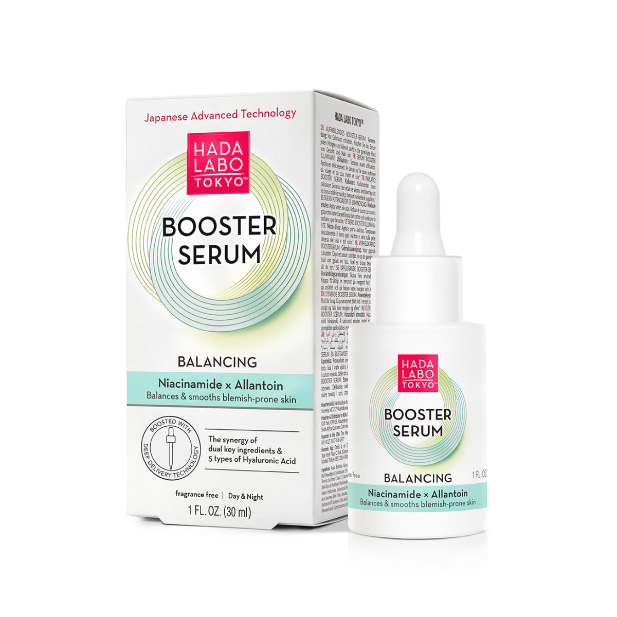 Hada Labo Tokyo Soothing Booster Serum with Niacinamide and Allantoin 30ml