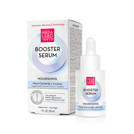 Hada Labo Tokyo Nourishing Booster Serum with Nano-Ceramides and Azulene 30ml