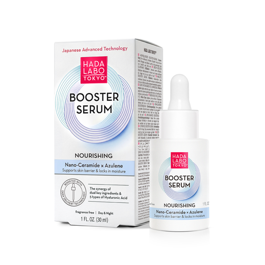 Hada Labo Tokyo Nourishing Booster Serum with Nano-Ceramides and Azulene 30ml