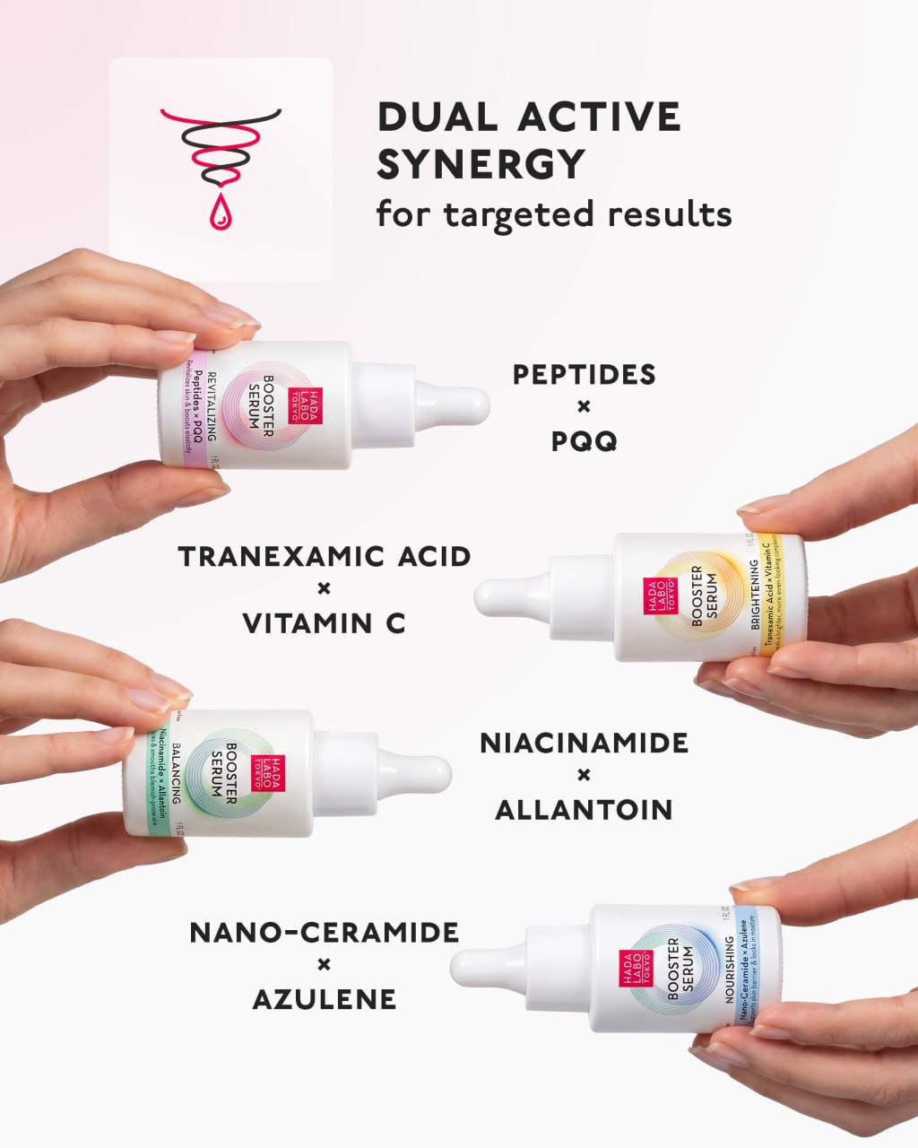 Hada Labo Tokyo Booster Serum for Even Skin Tone with Tranexamic Acid and Vitamin C 30ml