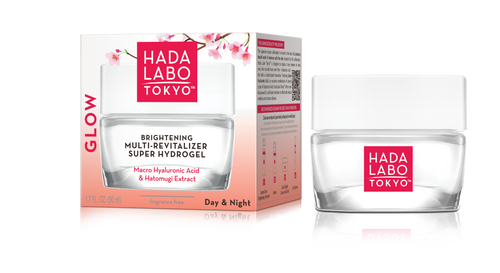 Hada Labo Tokyo Hidrogelna krema za obraz Brightening Multi-Revitalizer, 50 ml