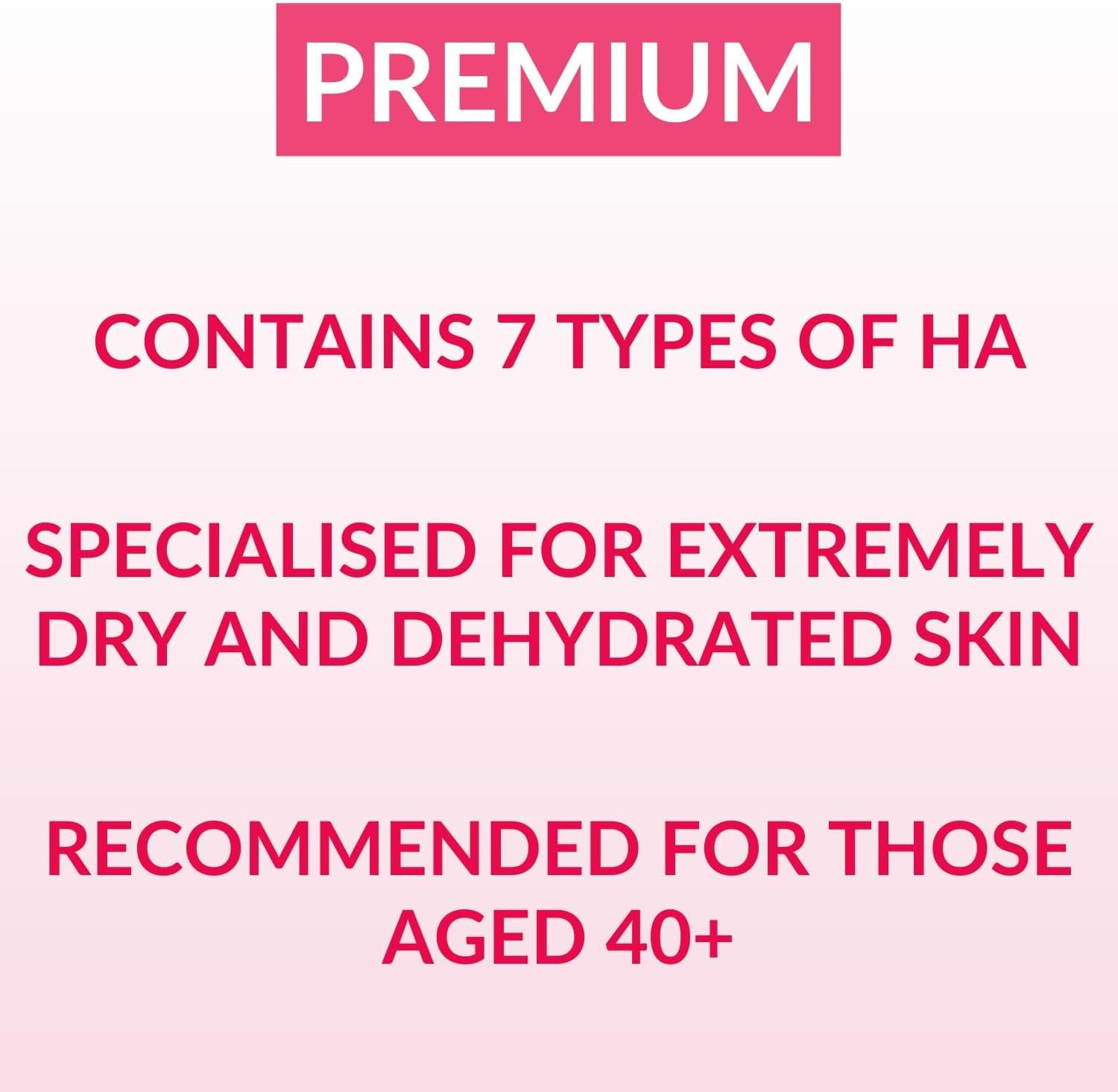 Hada Labo Tokyo Premium dnevna krema za obraz Ultra Firming Booster 7xHA, 50 ml