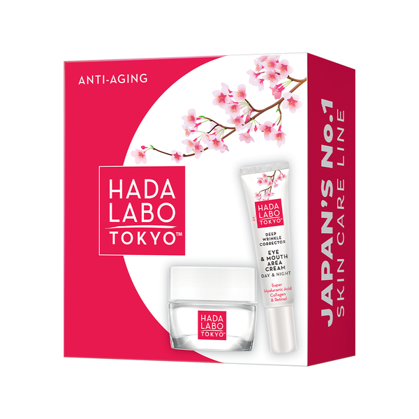 Hada Labo Tokyo anti-age gift set – Hada Labo Tokyo I Japan's No Hada Labo Tokyo anti-age gift set – Hada Labo Tokyo I Japan's No