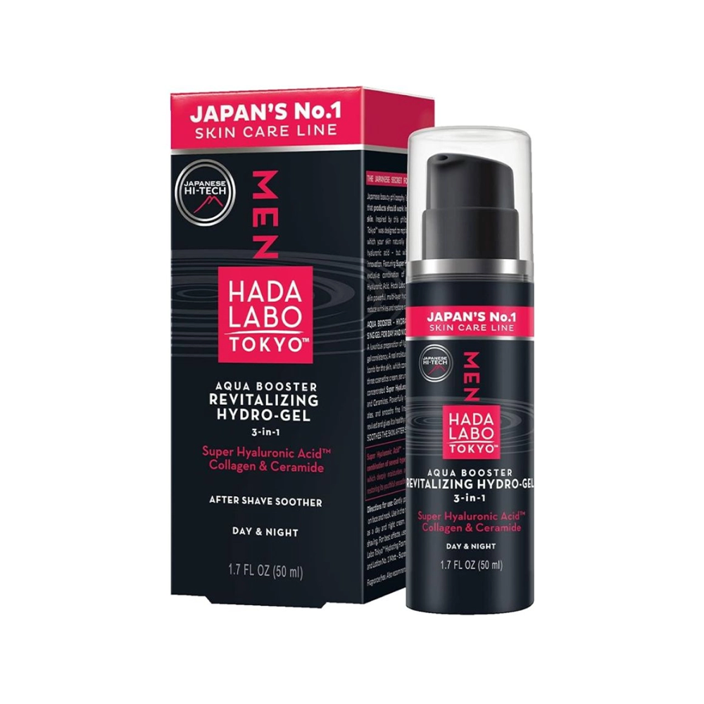 Hada Labo Tokyo Men's Aqua Booster Revitalizing Hydro-gel 50ml