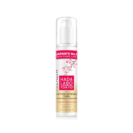 Hada Labo Tokyo - Premium Lotion Intense Super Hydrator with Super Hyaluronic Acid, For All Skin Types, 150 ml