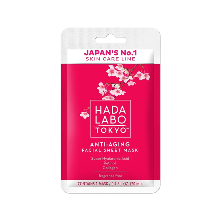 Hada Labo Tokyo - Maschera viso antietà in tessuto