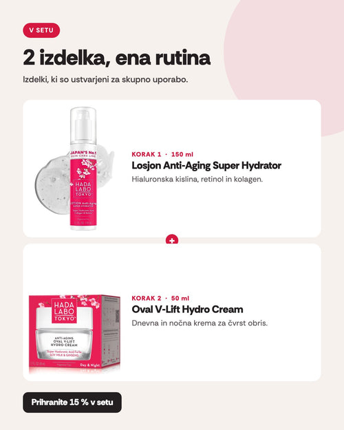 Hada Labo Tokyo rdeči set
