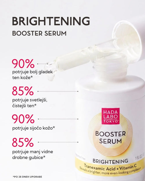 Hada Labo Tokyo Booster Serum za poenotenje tena s traneksamsko kislino in vitaminom C 30ml