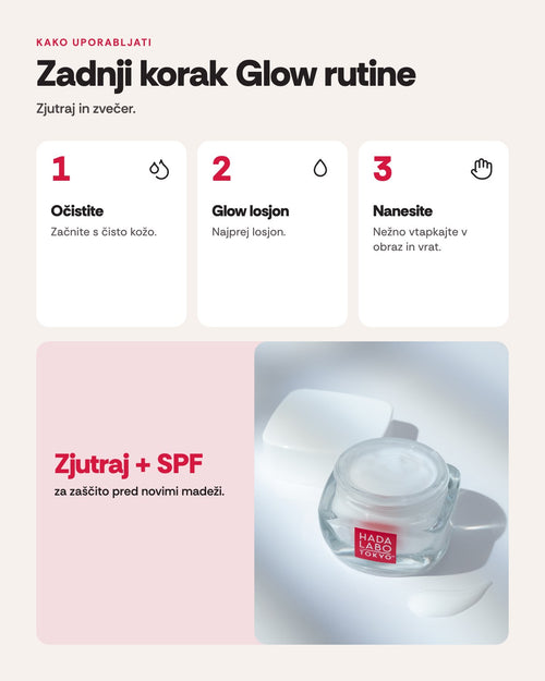 Hada Labo Tokyo vlažilna krema za obraz Mega Illuminating Moisturizer, 50 ml