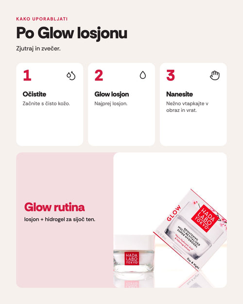 Hada Labo Tokyo Hidrogelna krema za obraz Brightening Multi-Revitalizer, 50 ml