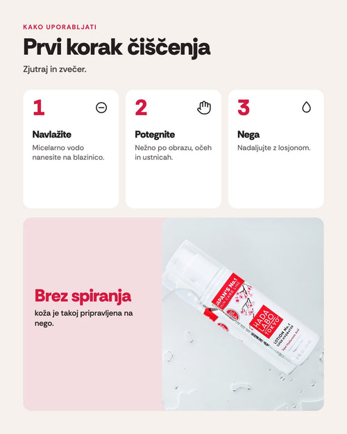Hada Labo Tokyo micelarna voda Make-up Removing, 400 ml