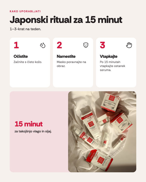 Hada Labo Tokyo za obraz v robčku Anti-Aging, 1 kos