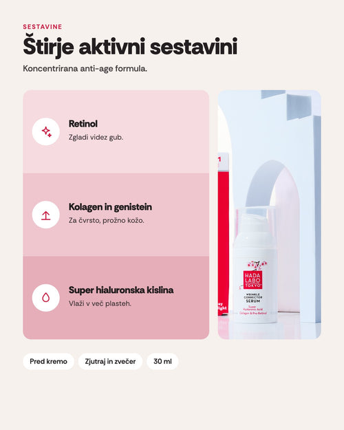 Hada Labo Tokyo serum za obraz Wrinkle Corrector, 30 ml