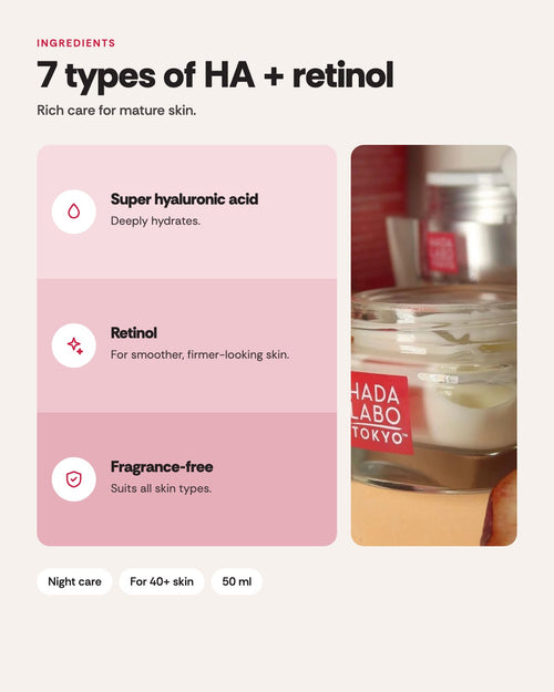 Hada Labo Tokyo Premium Extreme Skin Regenerator Night Cream 50ml